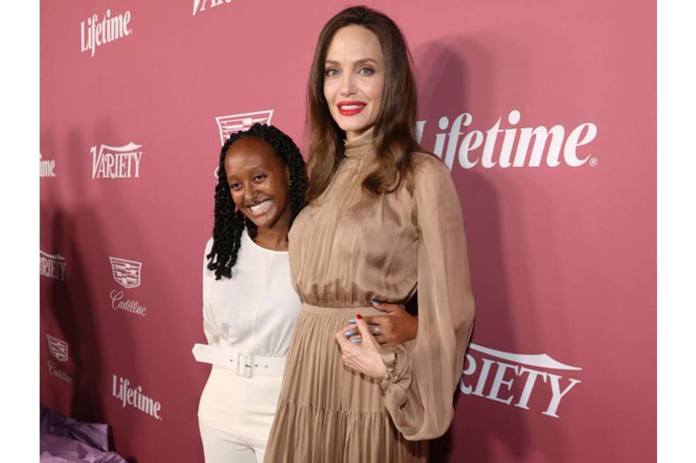 Angelina Jolie y Brad Pitt adoptaron a Zahara en 2005.