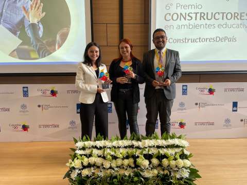 Estos son los ganadores del premio Constructores de País de Colombia+20
