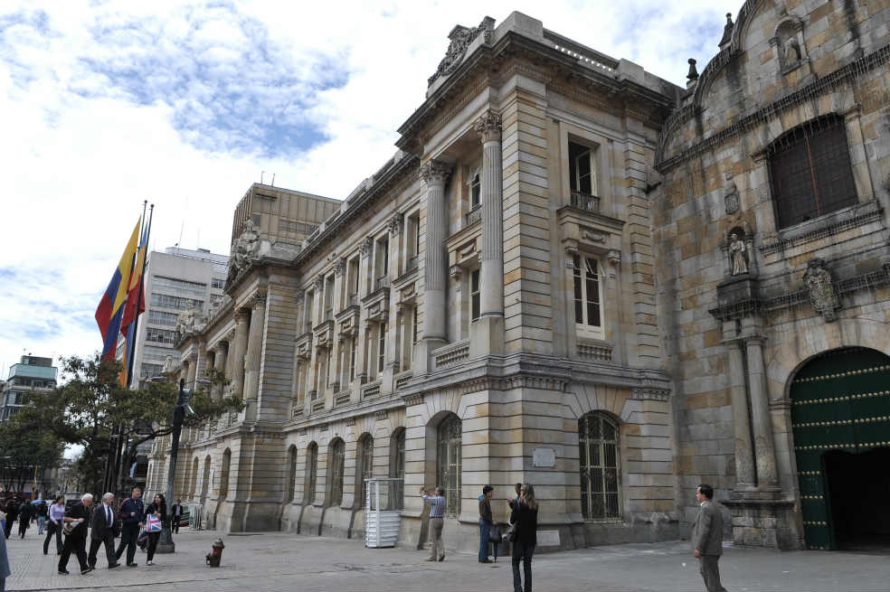 La obra de remodelación del Palacio de San Francisco, en Bogotá, tiene en aprietos a un consorcio.