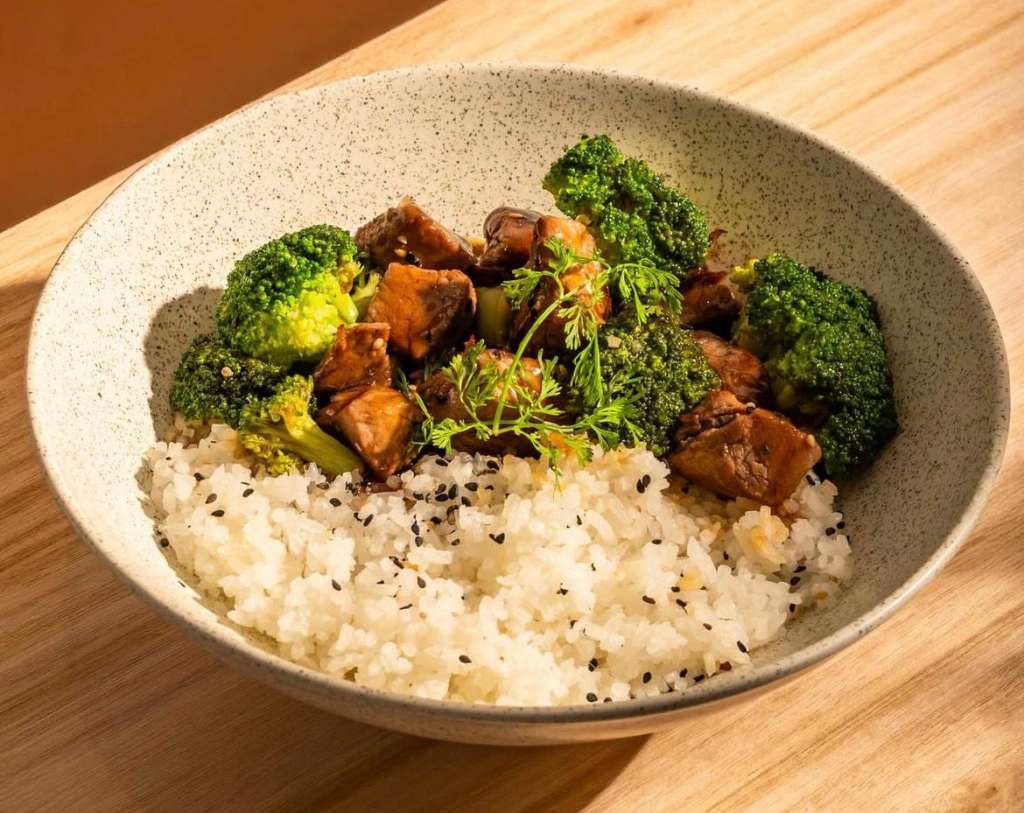 Lomo teriyaki