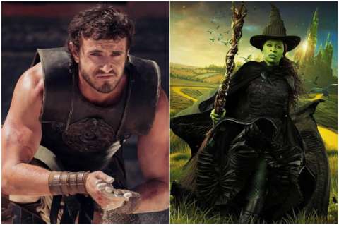 “Gladiador II” y “Wicked” se disputan la taquilla norteamericana