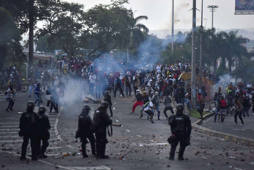 Protestas en Cali 30 de abril