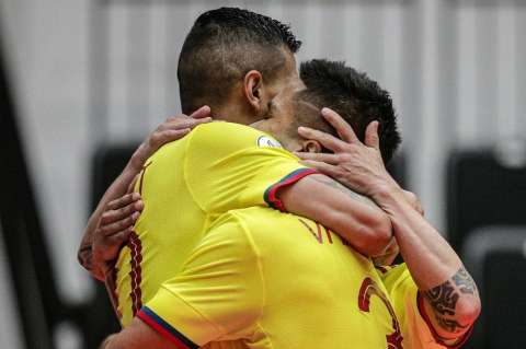 Colombia venció 4-0 a Uruguay en la Copa América de Fútsal