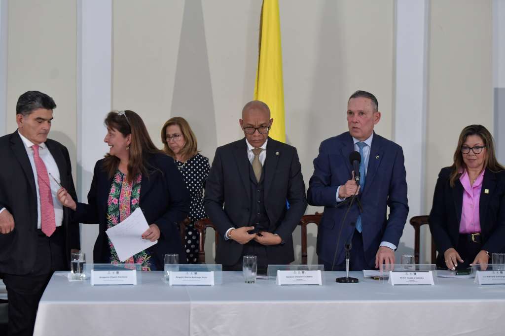 Radicación de la reforma a la justicia en el Congreso de la República