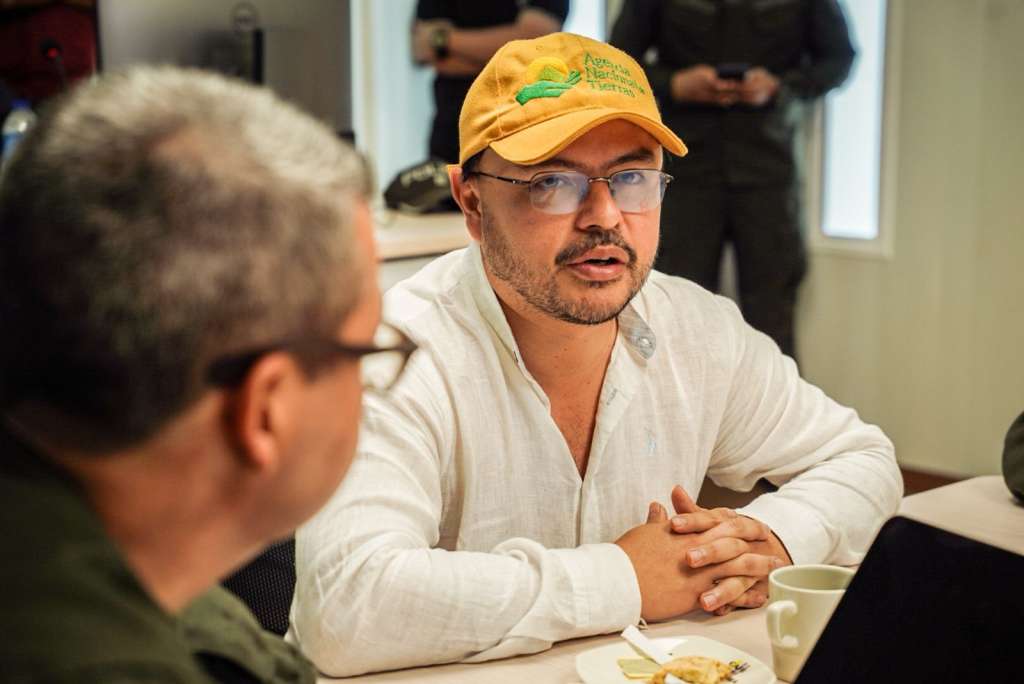 Juan Felipe Harman, director de la Agencia Nacional de Tierras (ANT).