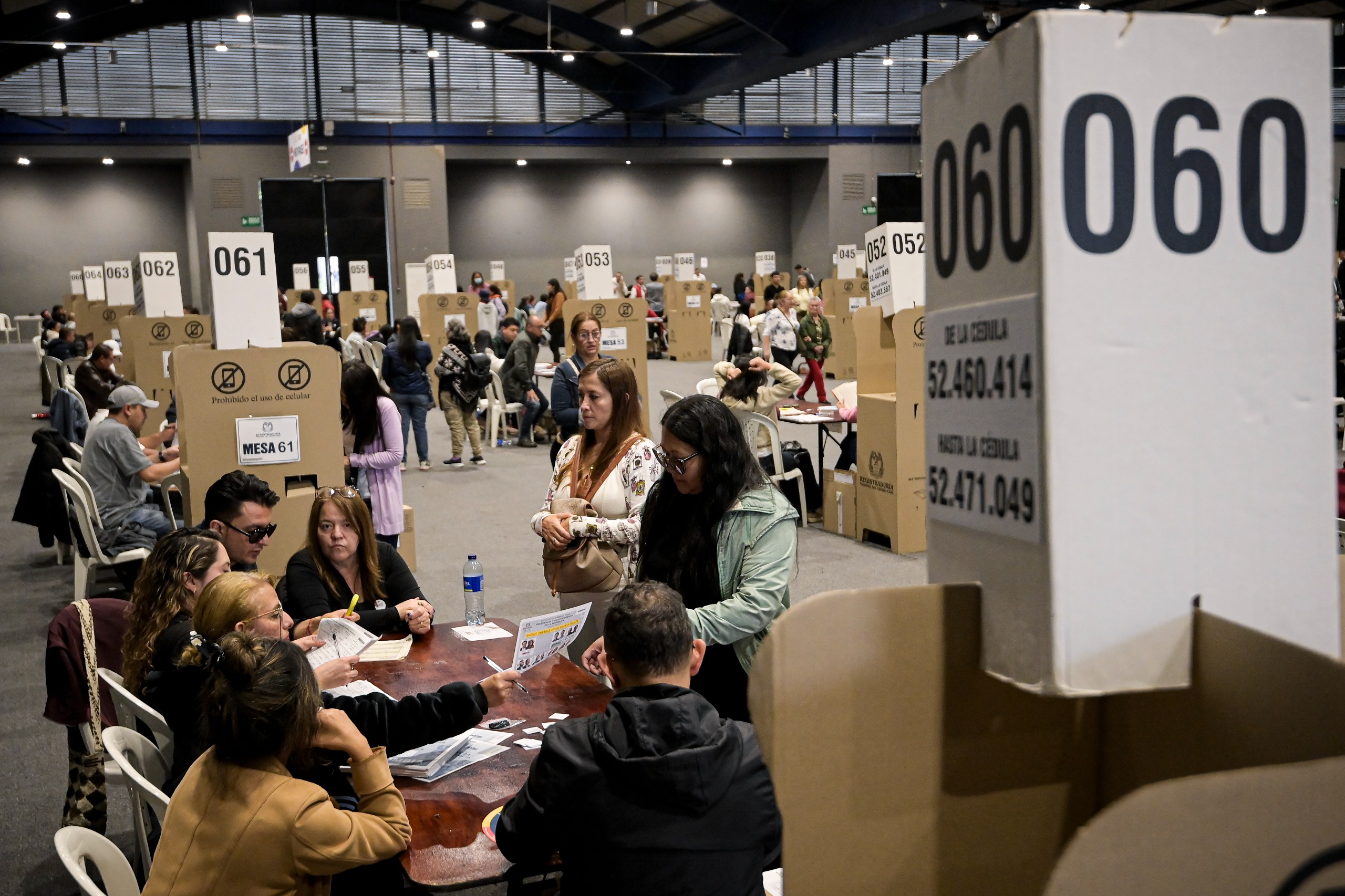 Jornadas de votación este domingo.