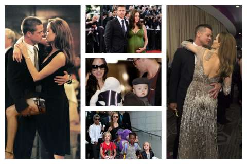 Angelina Jolie y Brad Pitt: una década de amor