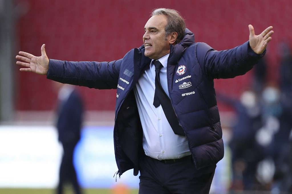 Martín Lasarte, estratega uruguayo de la selección de Chile.