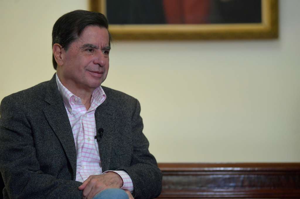 Ministro del Interior, en entrevista.