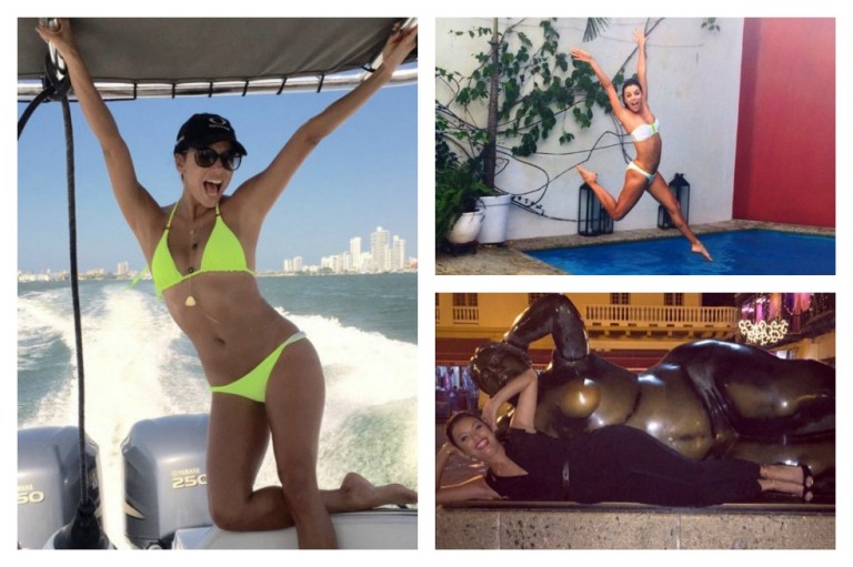 Eva Longoria y sus locas vacaciones en Cartagena