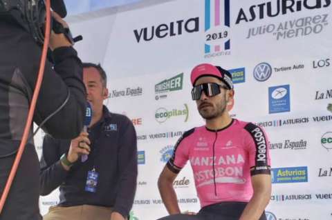 Carlos Julián Quintero se impuso en la jornada inaugural de la Vuelta a Asturias