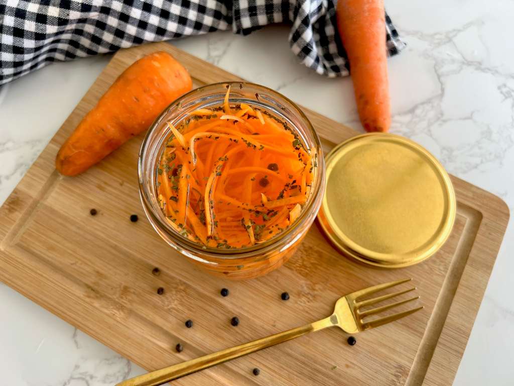 Zanahorias encurtidas