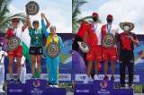 Valle y Antioquia se llevaron las primeras medallas de los Juegos Mar y Playa