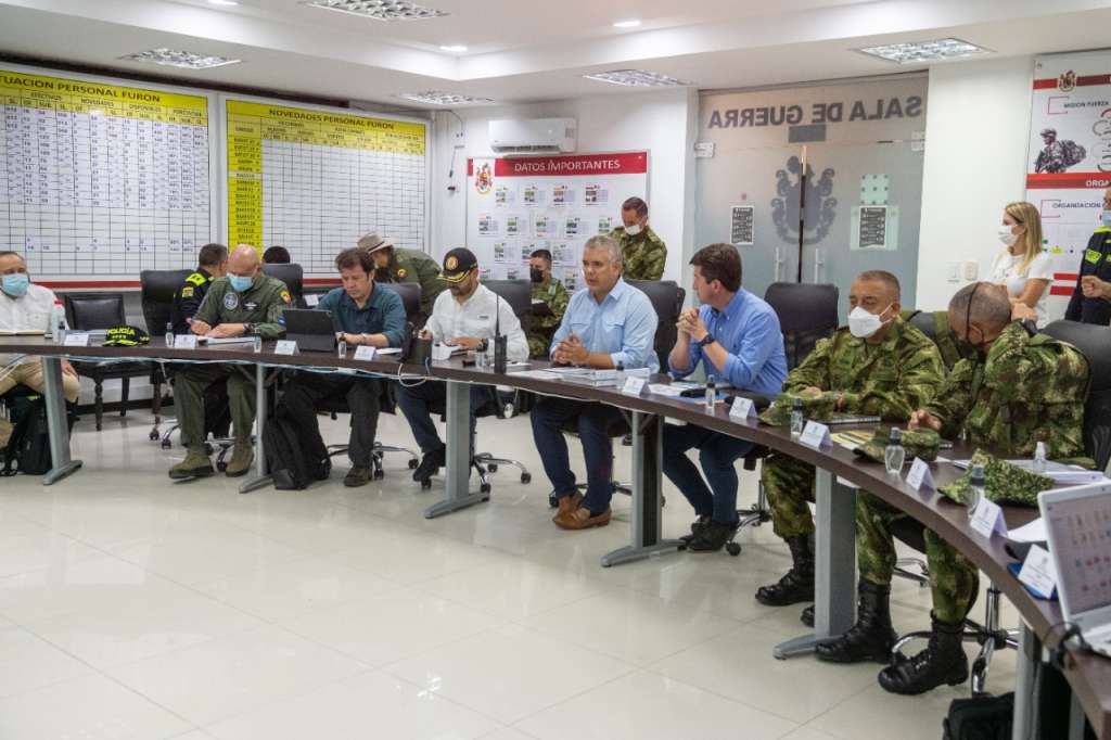 Consejo de seguridad Arauca Duque