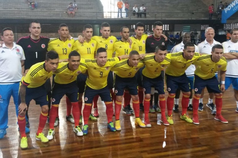 Selección Colombia de Futsal debutó con goleada en las eliminatorias