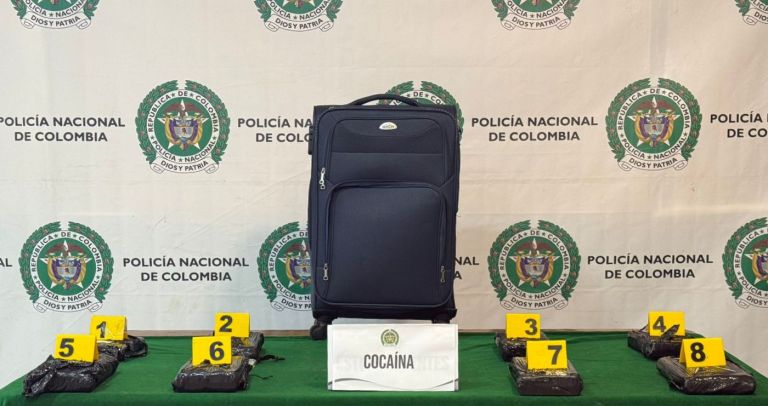 Cocaína con rastreo satelital: el hallazgo en una maleta abandonada en El Dorado