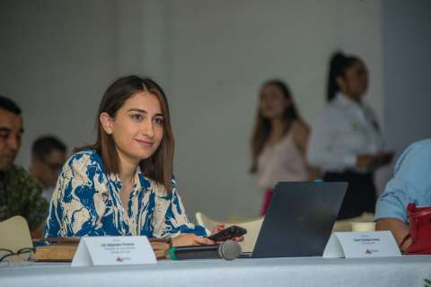 Estos son los motivos de la visita de Laura Sarabia a Washington