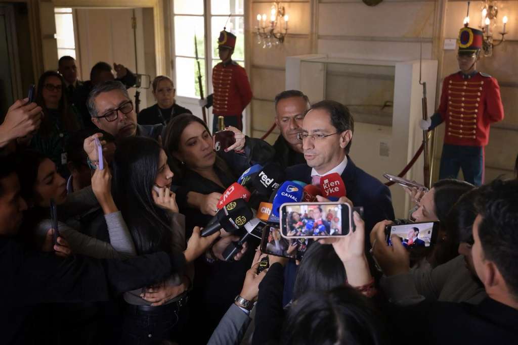 El vicepresidente electo, José Manuel Restrepo, se refirió al proceso de empalme desde la Casa de Nariño.