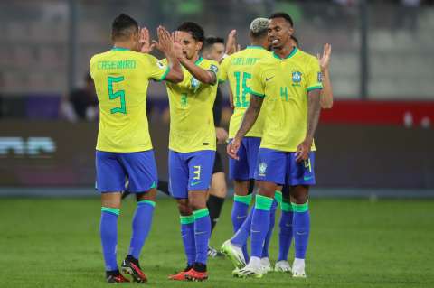 Esta sería la probable alineación de Brasil para enfrentar a Colombia en Barranquilla