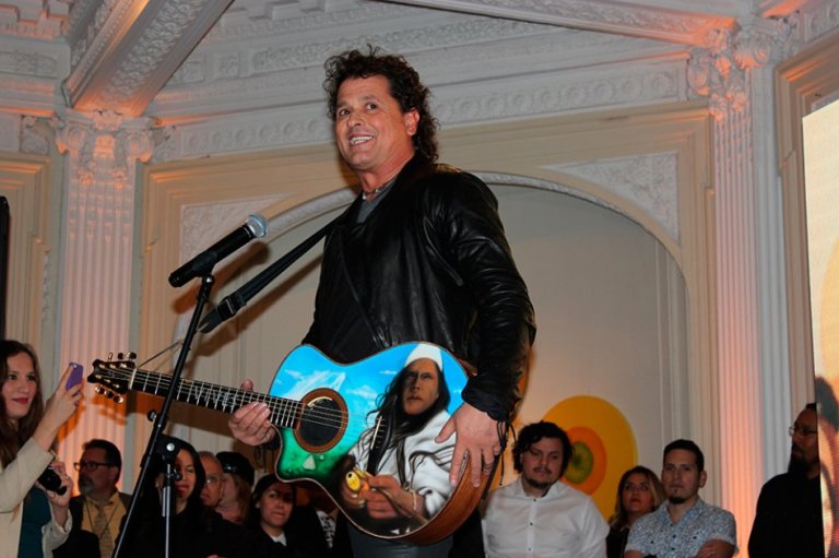 Carlos Vives entra en el Museo Nacional de Historia Americana