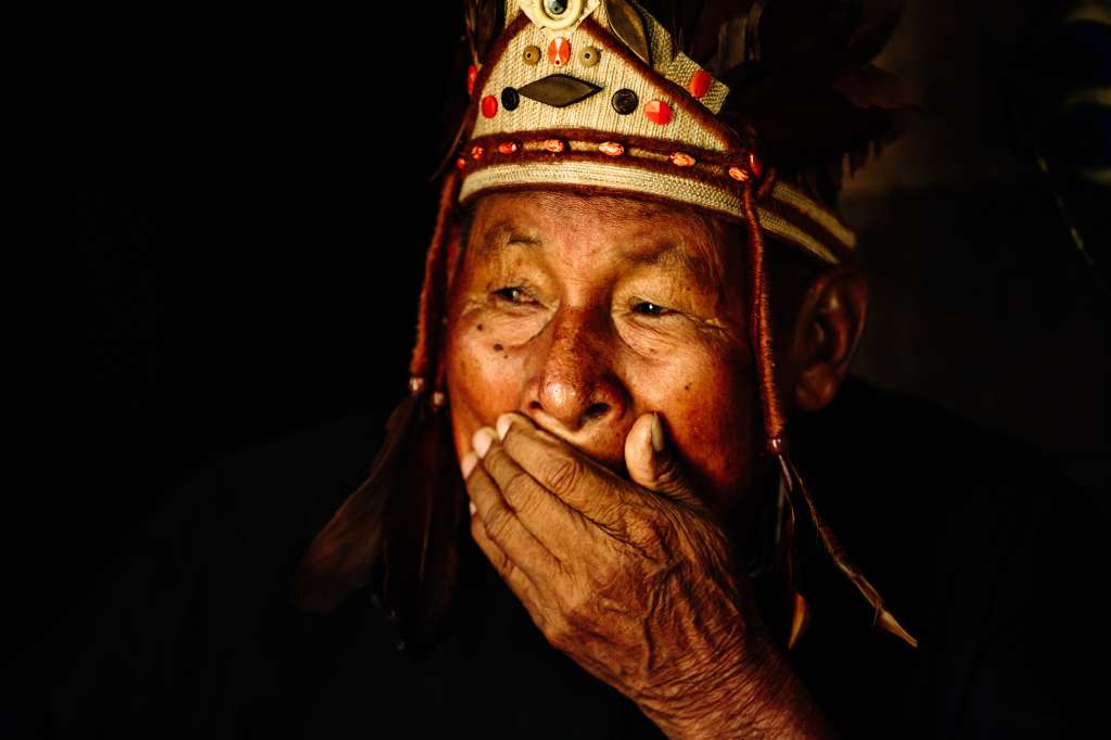 El jefe Afonso. Christian Braga/InfoAmazonia.