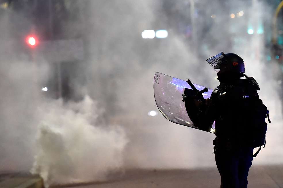 Protestas en Bogota 21S