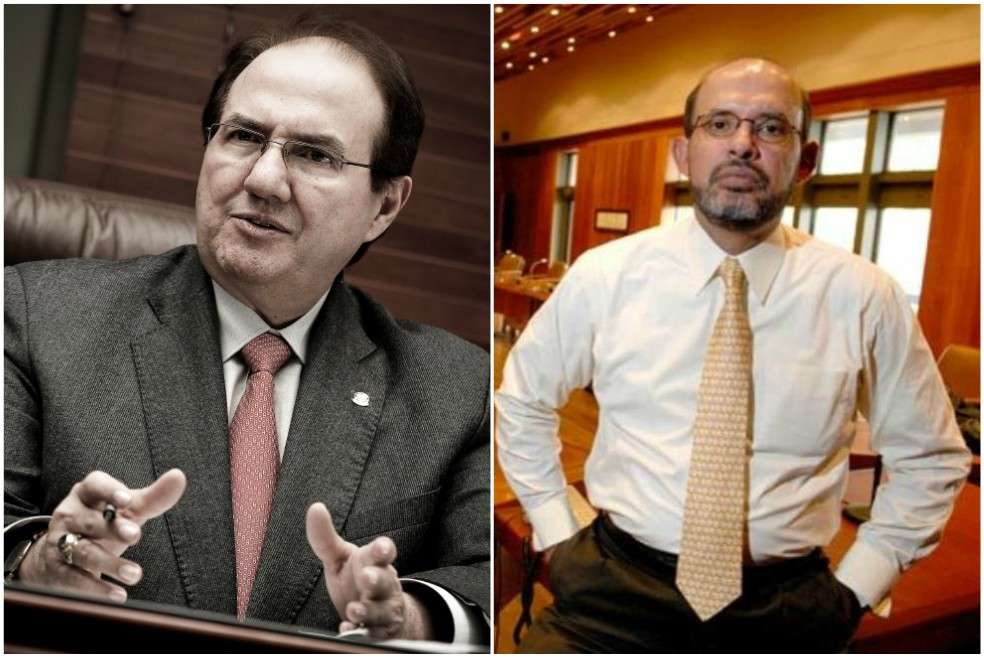 José Leonidas Bustos y Francisco Javier Ricaurte. / Archivo El Espectador.