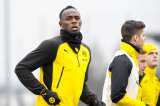 En medio de una ovación, Usain Bolt se entrenó con el Borussia Dortmund