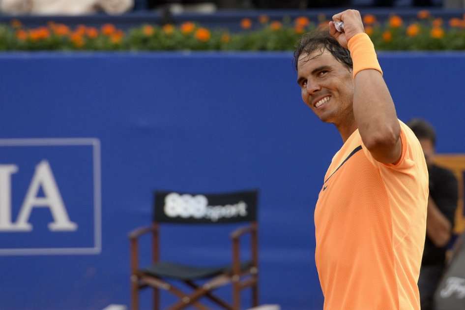 Rafael Nadal, tenista español. Foto: AFP