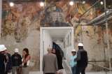 Hallazgo histórico: descubren mural de los años 40 en la Universidad Nacional
