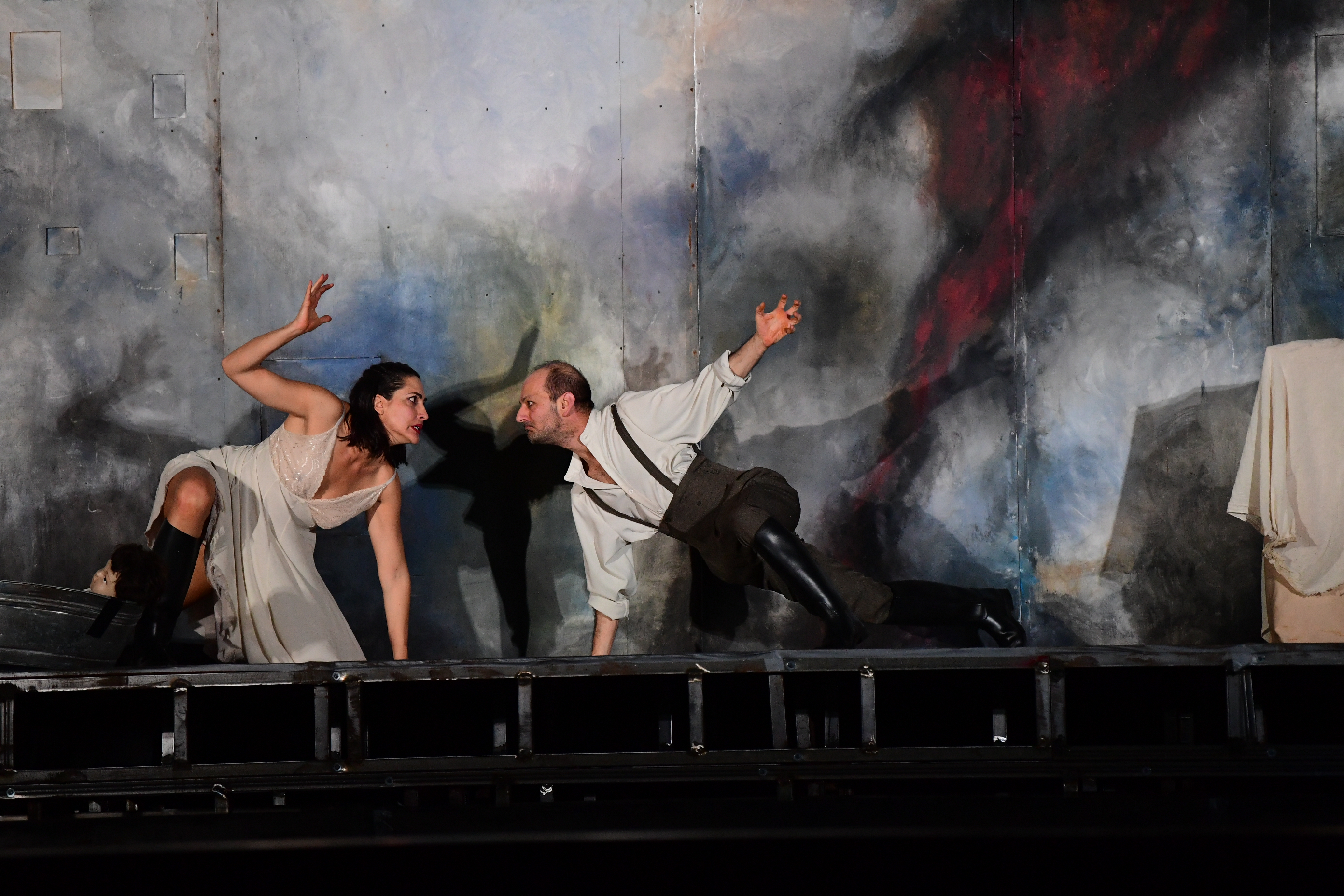 Obra de teatro Woyzeck presentada en el Teatro Colon
