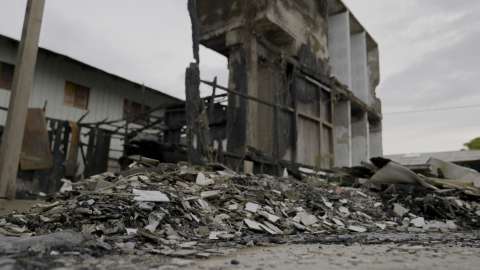 Reconstrucción en 6 meses, la promesa rota del Gobierno tras incendio en Riosucio