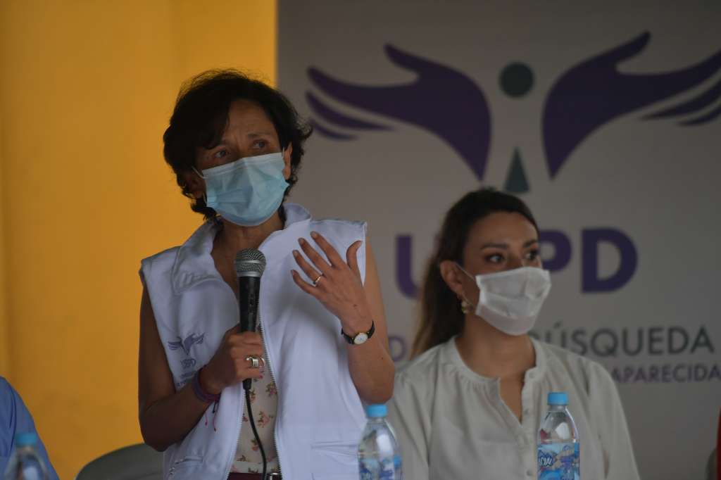 Directora de la Unidad de búsqueda de personas dadas por desaparecidas  UBPD