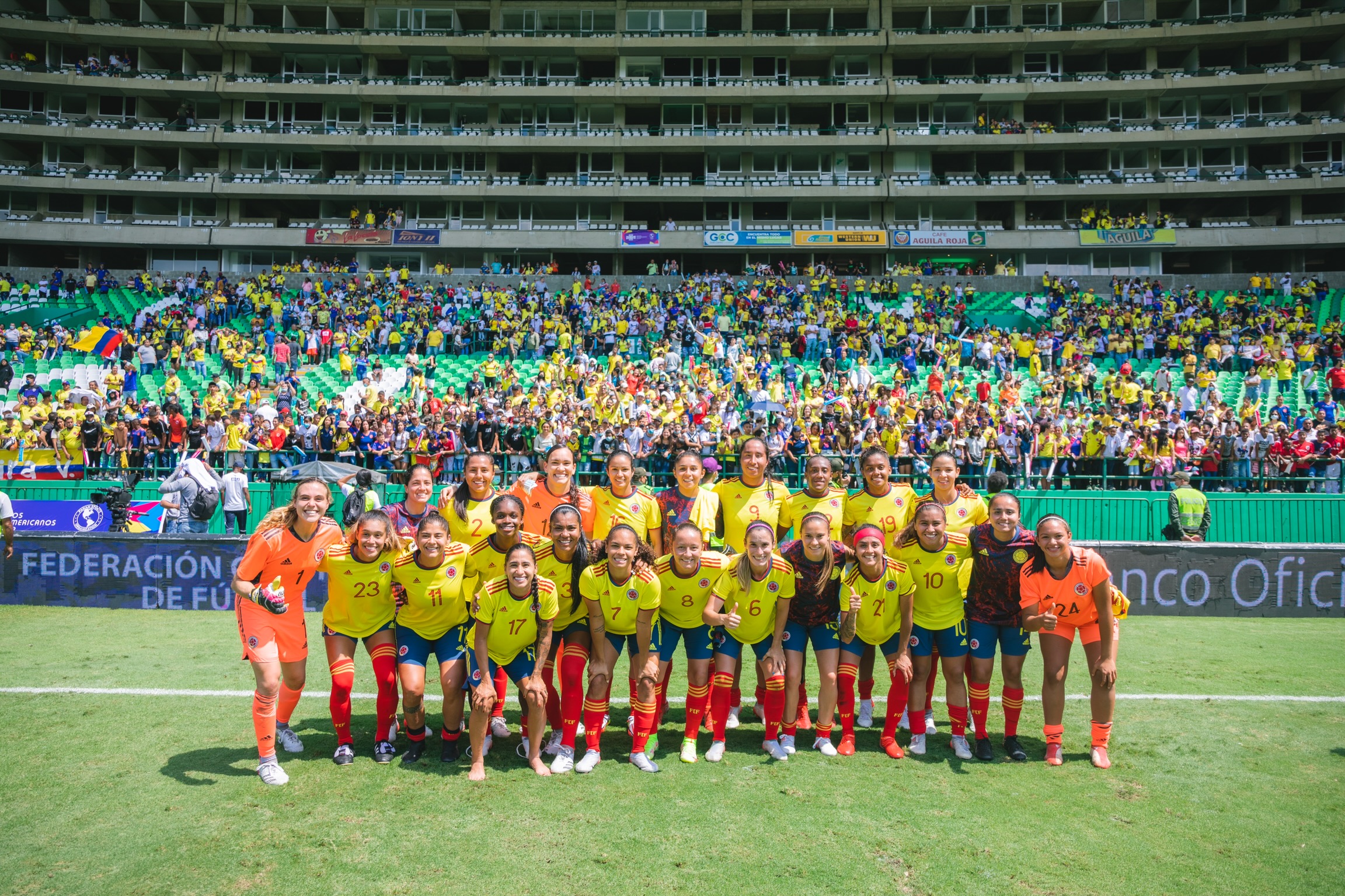 Colombia será sede de la Copa América Femenina 2022.