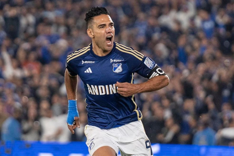 Radamel Falcao García lleva tres goles este semestre con Milllonarios.