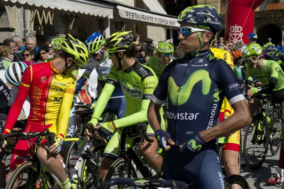 Nairo Quintana finalizó octavo en la segunda etapa de la Vuelta al País Vasco. Foto: EFE