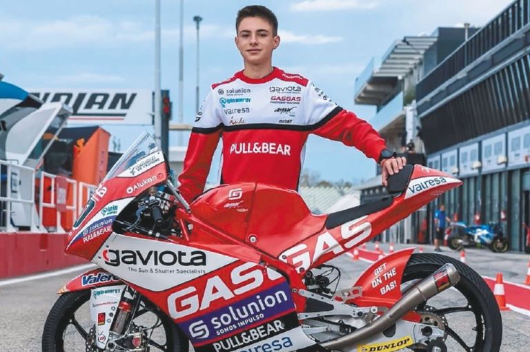 David Alonso, con la mente puesta en llegar al Campeonato Mundial de MotoGP