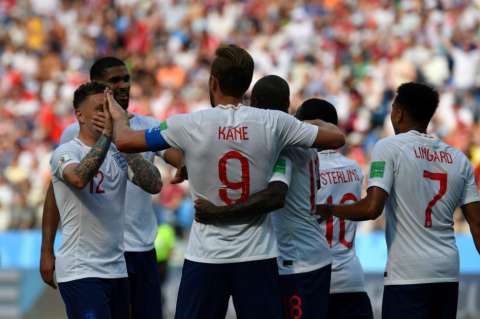 Inglaterra goleó a Panamá y clasificó a octavos en Rusia 2018