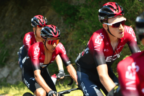 Egan Bernal fue sexto en el inicio de la Ruta de Occitania