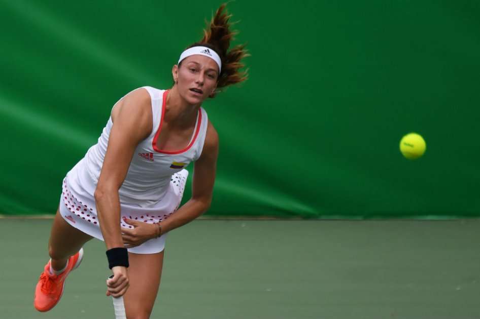 Mariana Duque perdió en su debut en Río 2016. Foto: AFP