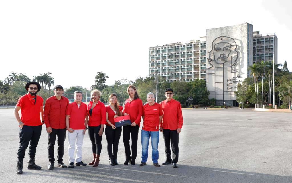 En La Habana (Cuba) ya está el equipo negociador de paz del Eln. / Prensa Eln