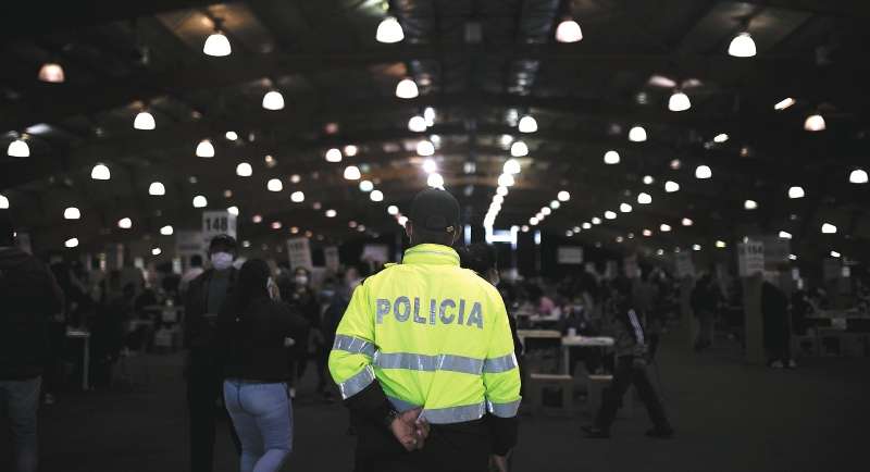 Seguridad en Bogotá.