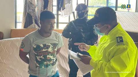 Capturan a alias Edwin, presunto responsable de la muerte de un soldado en Cauca