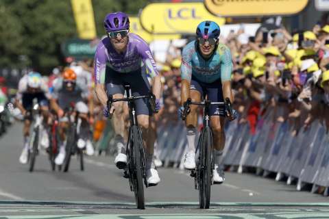 Harold Tejada rozó la gloria en el Tour de Francia; se quedó a centímetros de la victoria