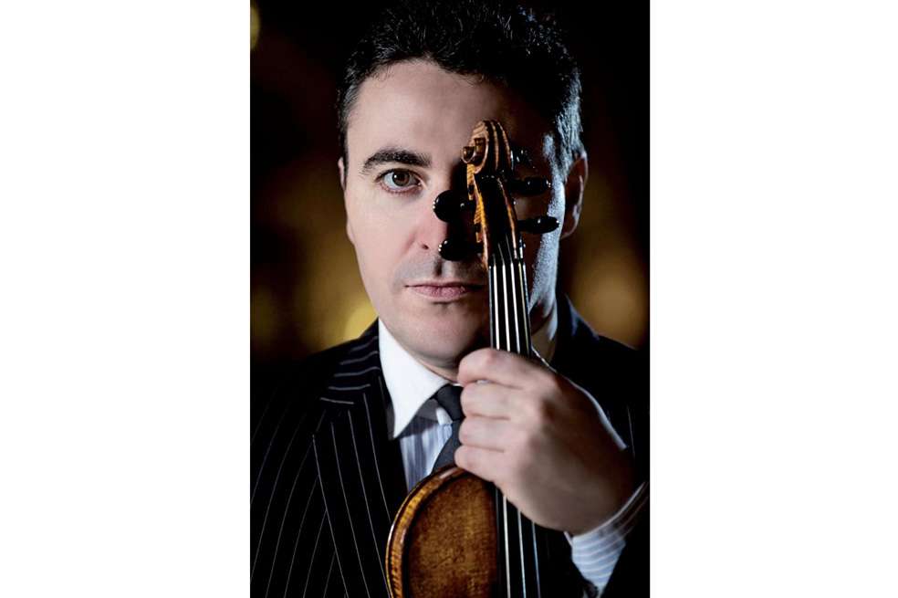 El violinista ruso Maxim Vengerov se presentará el 17 de octubre en Bogotá. / Cortesía Teatro Julio Mario Santo Domingo