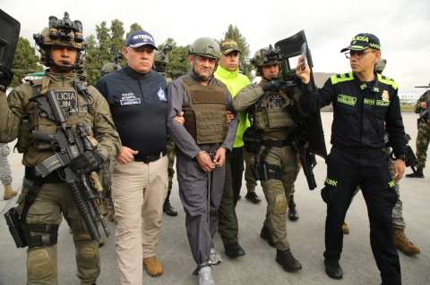 En fotos: así fueron los últimos minutos de “Otoniel” antes de su extradición