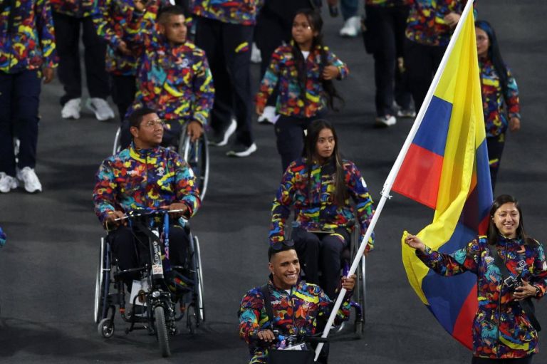 En fotos: así se vivió la ceremonia de apertura de los Juegos Paralímpicos