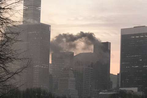 Incendio en la Torre Trump deja un herido grave