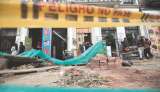 Séptima peatonal: cuatro años y las obras no van ni en la mitad