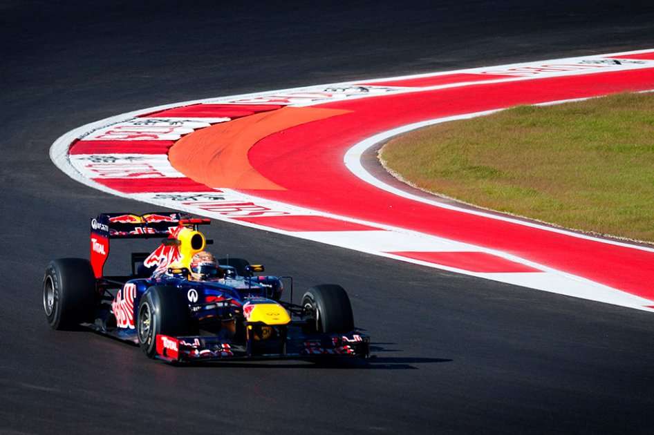 Sebastian Vettel durante los entrenamientos libres.